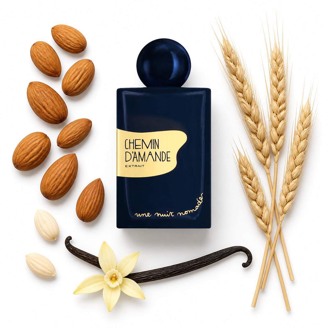 Une Nuit Nomade Chemin d'Amande Extrait de Parfum 50 ml with scent notes