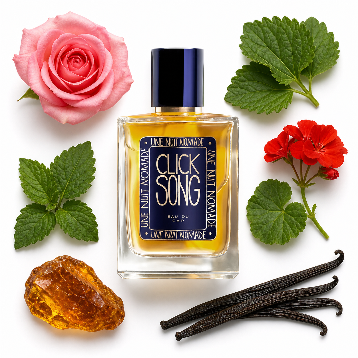 Une Nuit Nomade Click Song Eau de Parfum 25 ml with scent notes