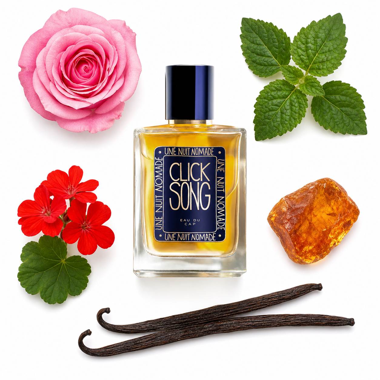 Une Nuit Nomade Click Song Eau de Parfum 50 ml with scent notes