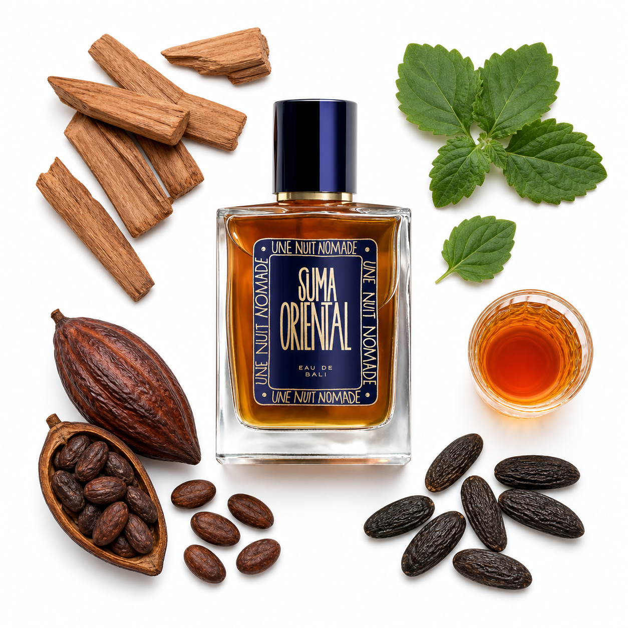 Une Nuit Nomade Suma Oriental Eau de Parfum 100 ml with scent notes