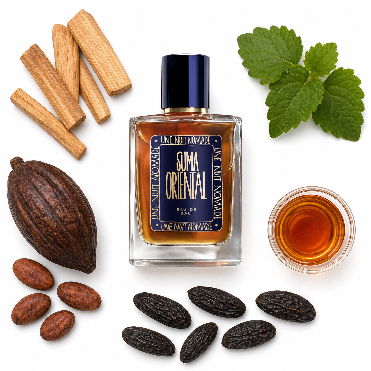 Une Nuit Nomade Suma Oriental Eau de Parfum 50 ml with scent notes