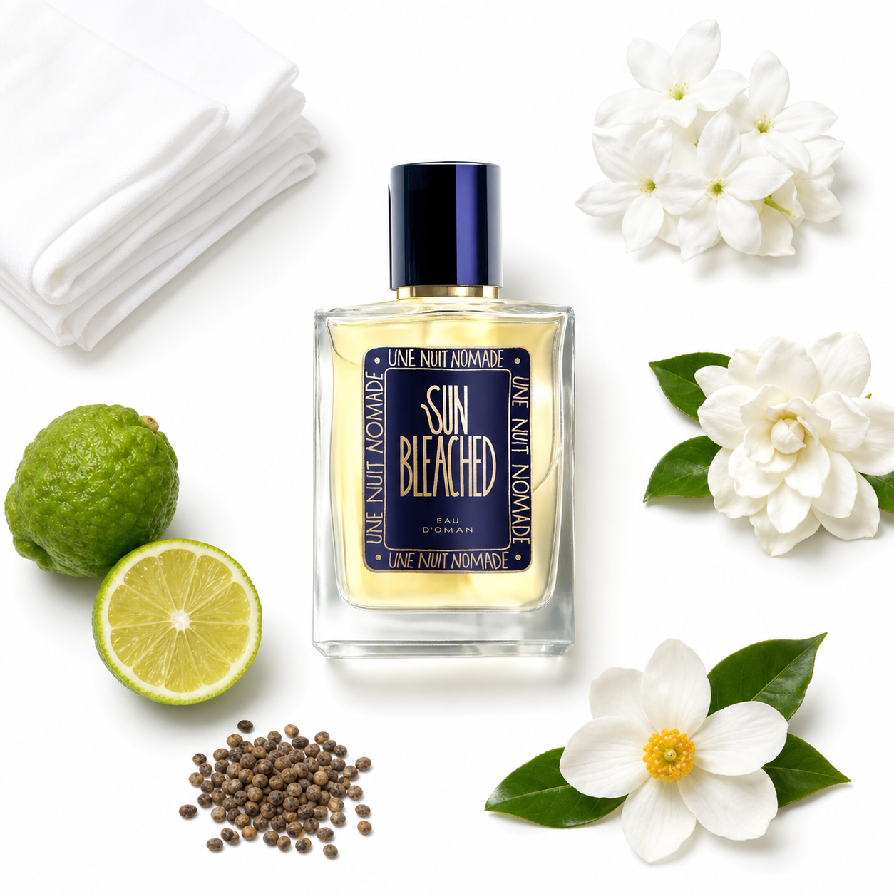 Une Nuit Nomade Sun Bleached Eau de Parfum 100 ml with scent notes