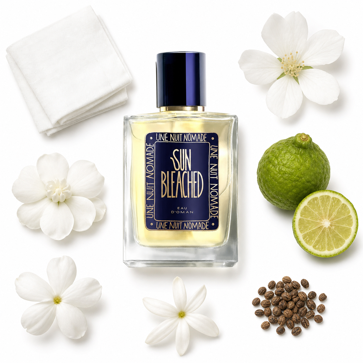 Une Nuit Nomade Sun Bleached Eau de Parfum 25 ml with scent notes