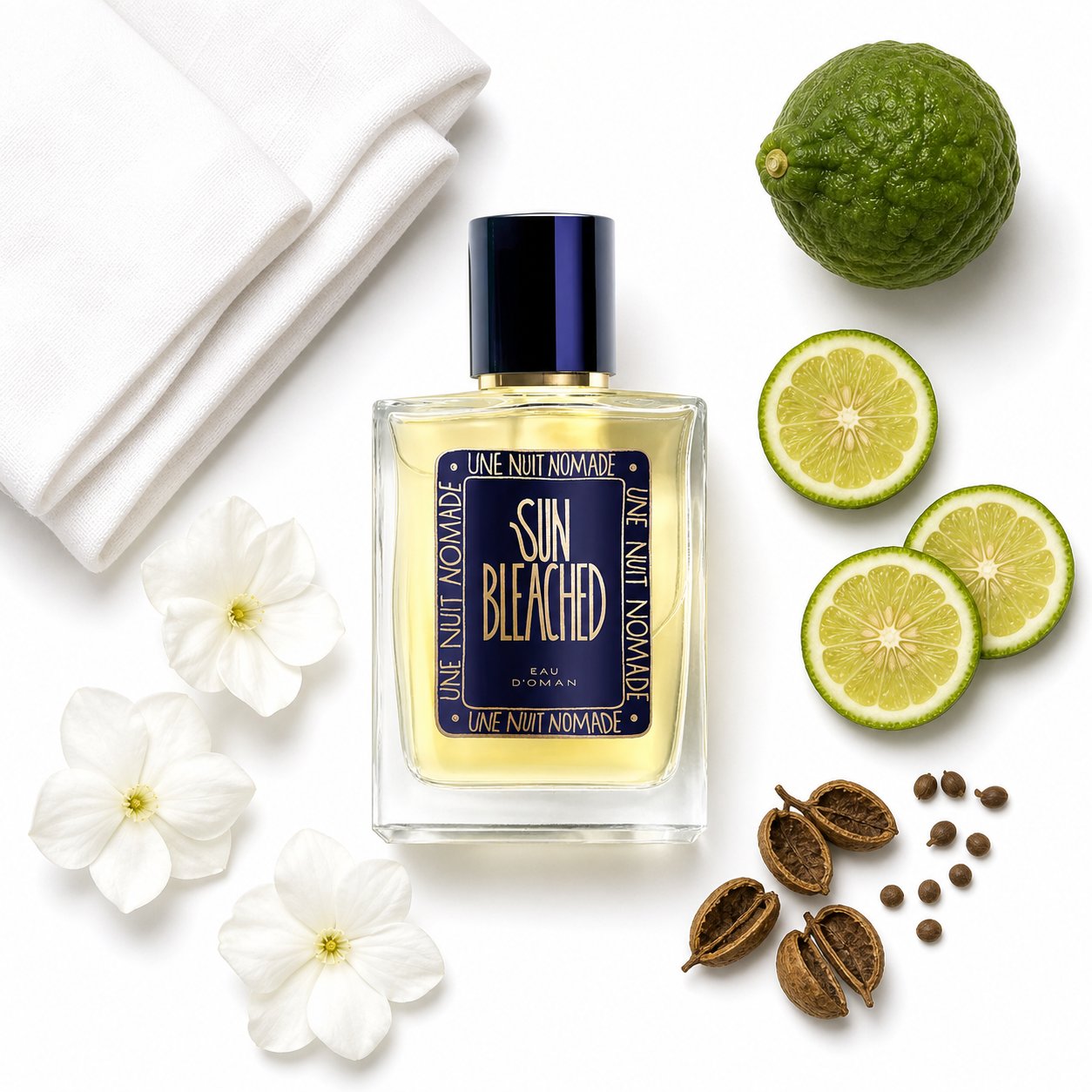 Une Nuit Nomade Sun Bleached Eau de Parfum 50 ml with scent notes