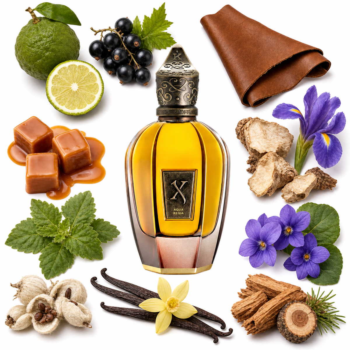 Xerjoff Aqua regia with scent notes