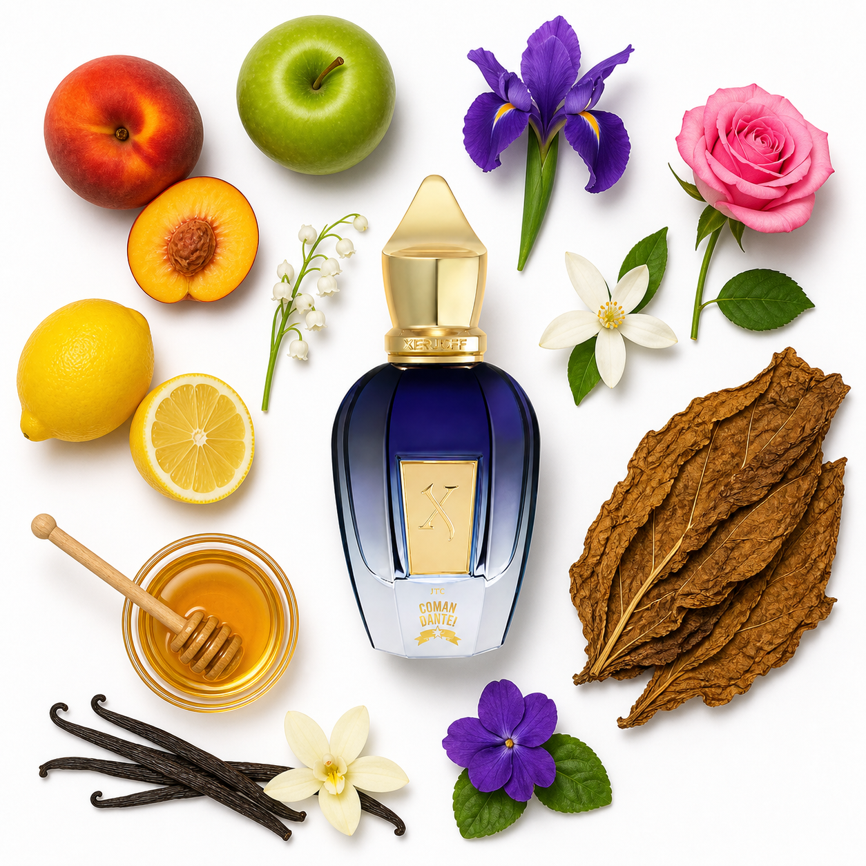 Xerjoff Camandante 100 ml with scent notes