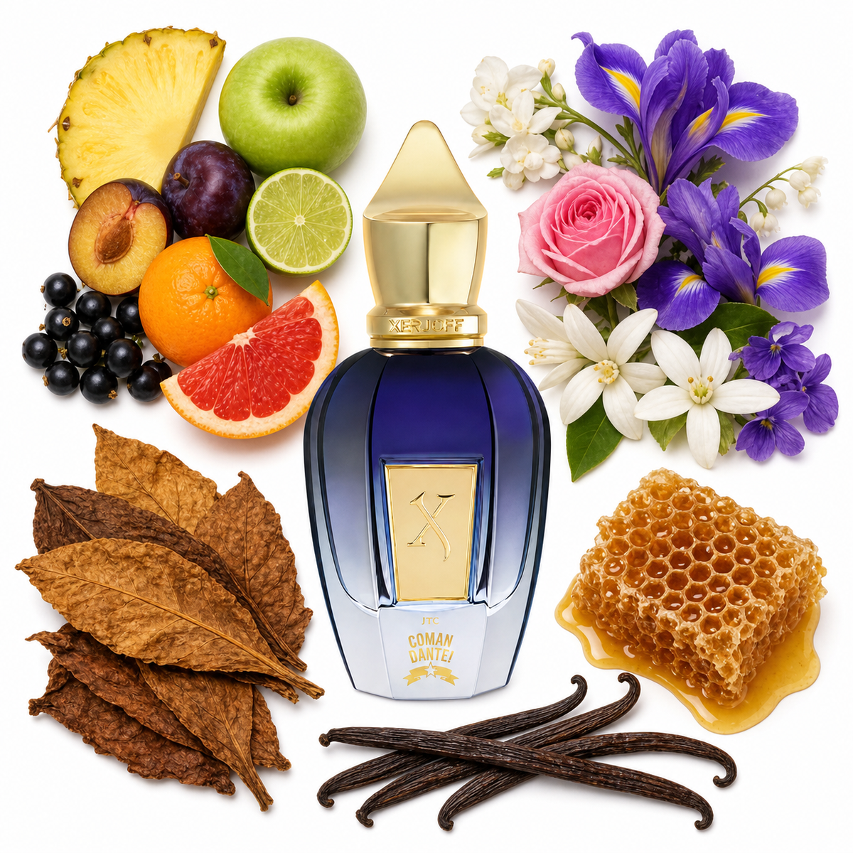Xerjoff Camandante with scent notes