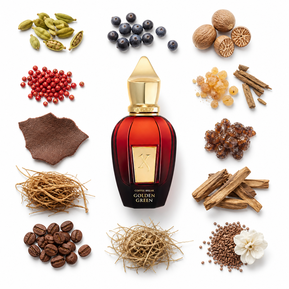 Xerjoff Golden green 50 ml with scent notes