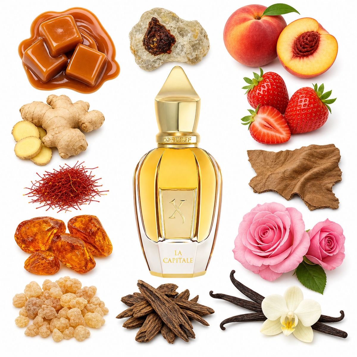 Xerjoff La Capitale with scent notes