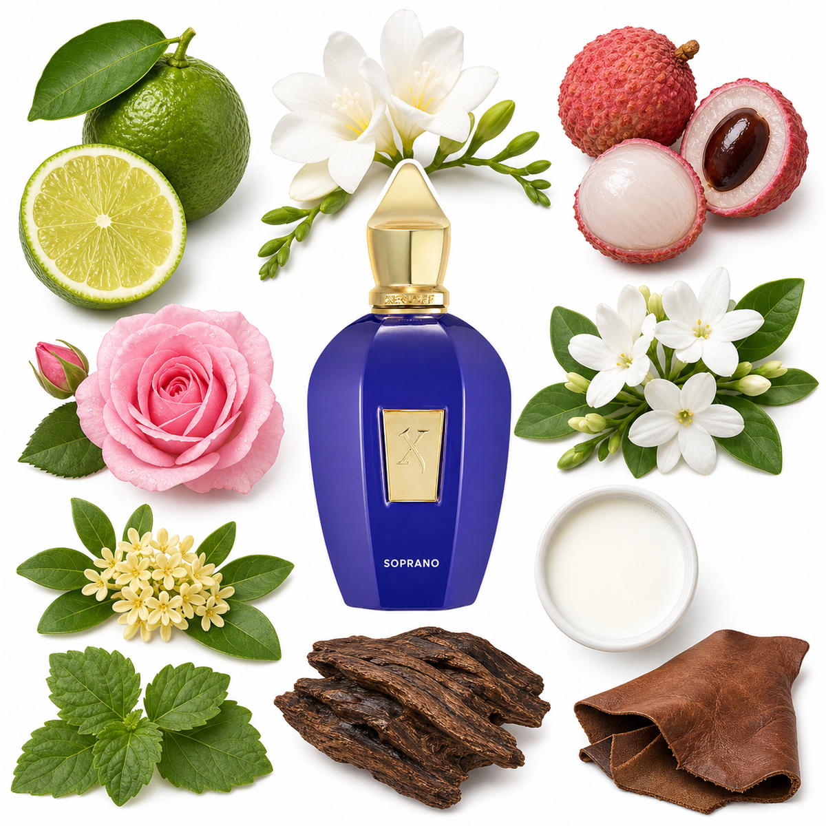 Xerjoff Soprano with scent notes