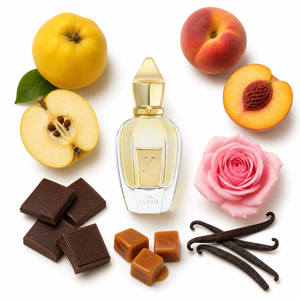 Xerjoff Via Cavour 1 50 ml with scent notes