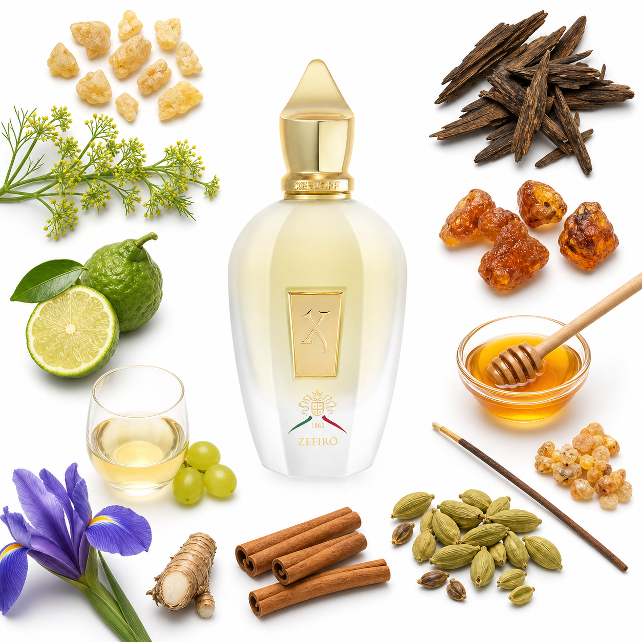 Xerjoff Zefiro 100 ml with scent notes