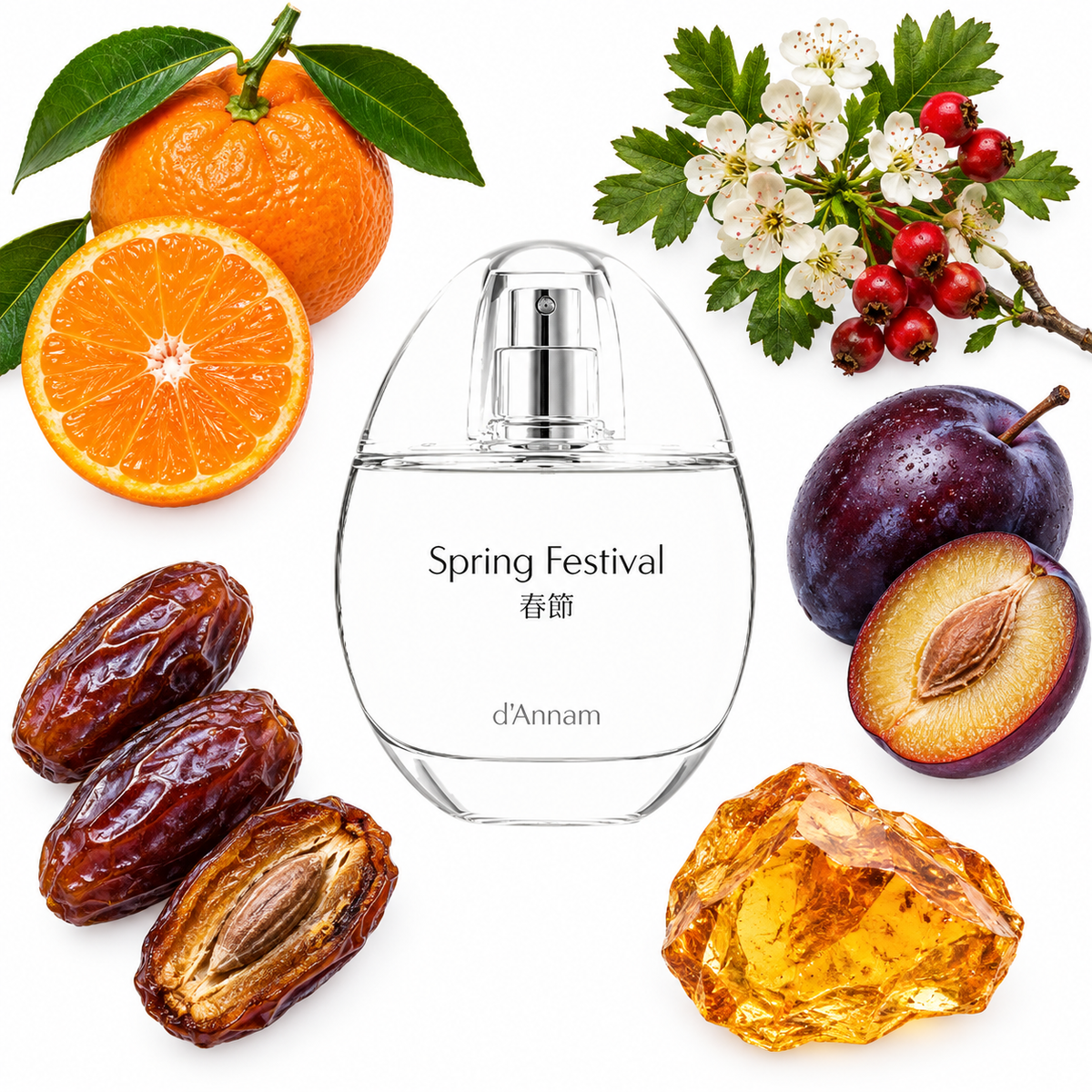 d'Annam Spring Festival Eau de Parfum with scent notes
