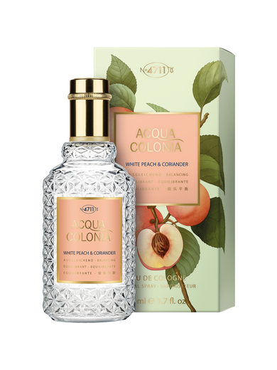 4711 Acqua Colonia White Peach & Coriander Eau de Cologne 50 ml