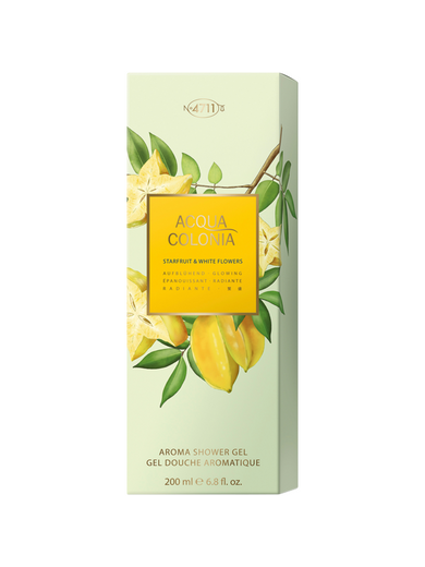 4711 Acqua Colonia Starfruit & White Flowers Aroma Duschgel 200 ml