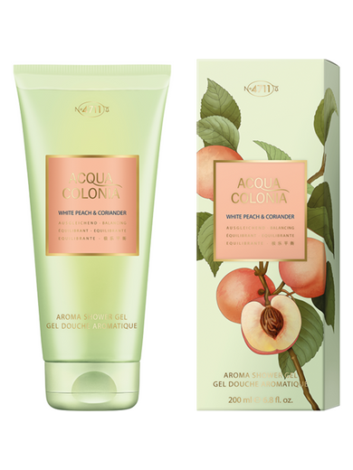 4711 Acqua Colonia White Peach & Coriander Aroma Duschgel 200 ml