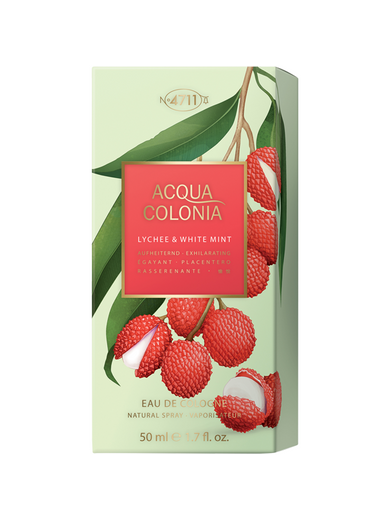 4711 Acqua Colonia Lychee & White Mint Eau de Cologne 50 ml