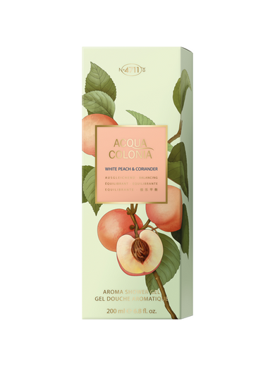 4711 Acqua Colonia White Peach & Coriander Aroma Duschgel 200 ml
